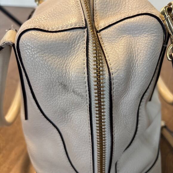 Frances Valentine Abby Leather Satchel - Picture 4 of 10